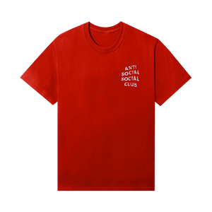 Anti Social Social Club Partly Cloudy T-Shirt Red