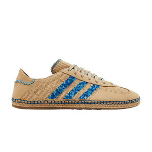 CLOT x adidas Gazelle Linen Khaki Light Blue