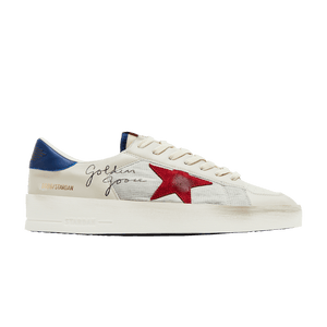 Golden Goose Stardan White Blue Red