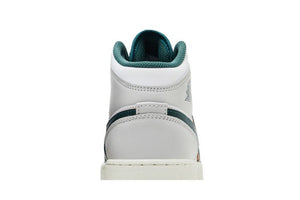 Air Jordan 1 Mid SE GS Oxidized Green