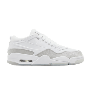 Wmns Air Jordan 4 RM 'White Silver Glitter'