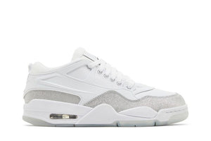 Wmns Air Jordan 4 RM 'White Silver Glitter'