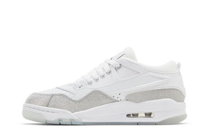 Wmns Air Jordan 4 RM 'White Silver Glitter'