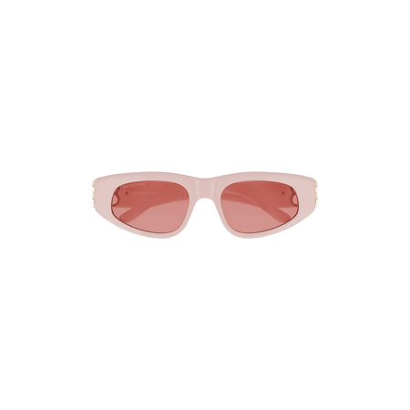 Balenciaga Cat Eye Sunglasses Pink/Gold/Red