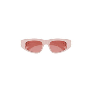 Balenciaga Cat Eye Sunglasses Pink/Gold/Red
