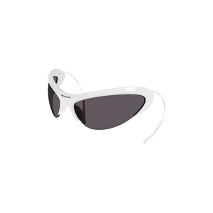 Balenciaga Cat Eye Sunglasses White/Silver/Grey