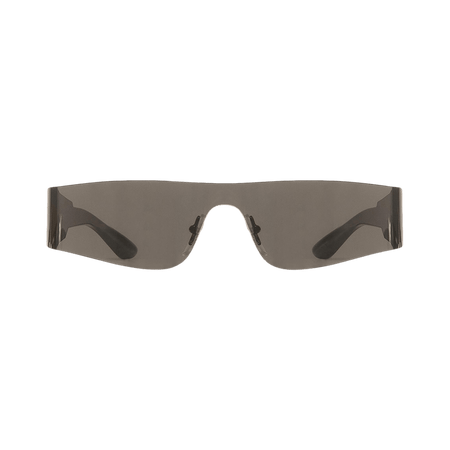 Balenciaga Mono Rectangle Sunglasses Black