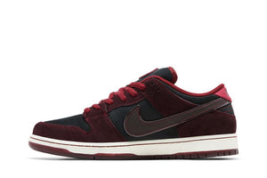 RIOT Skateshop x Dunk Low Pro SB QS Mahogany Dark Beetroot
