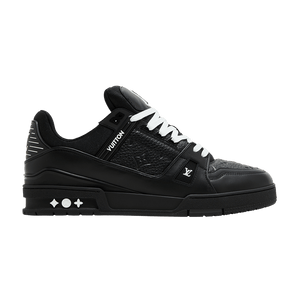 Louis Vuitton Trainer Embossed Monogram - Black