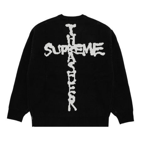 Supreme x Thrasher Sweater Black