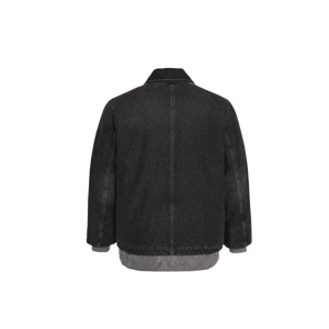 adidas CTT Oversized Chinese Track Top 3.0 Jacket Medium Black Denim