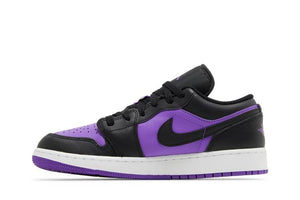 Air Jordan 1 Low Black Purple Venom