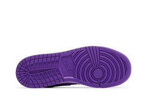 Air Jordan 1 Low Black Purple Venom