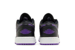 Air Jordan 1 Low Black Purple Venom