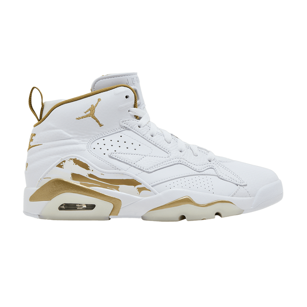 Jordan MVP White Metallic Gold