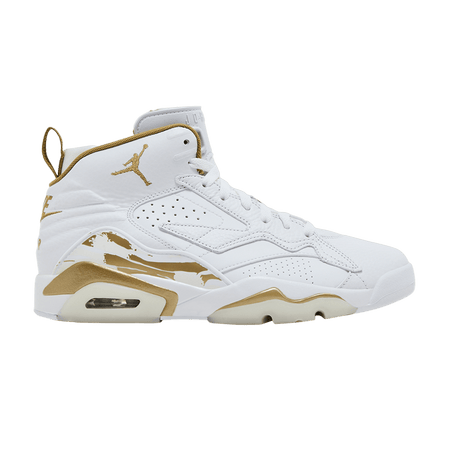 Jordan MVP White Metallic Gold