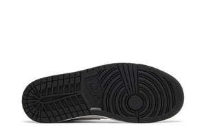Air Jordan 1 Mid SE Black White Metallic Silver