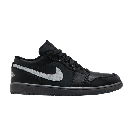 Air Jordan 1 Low Black White Dark Gum