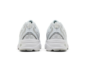 New Balance 530 White Silver Metallic Polka Dots