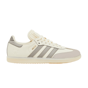 Lionel Messi x adidas Samba Indoor Cream White