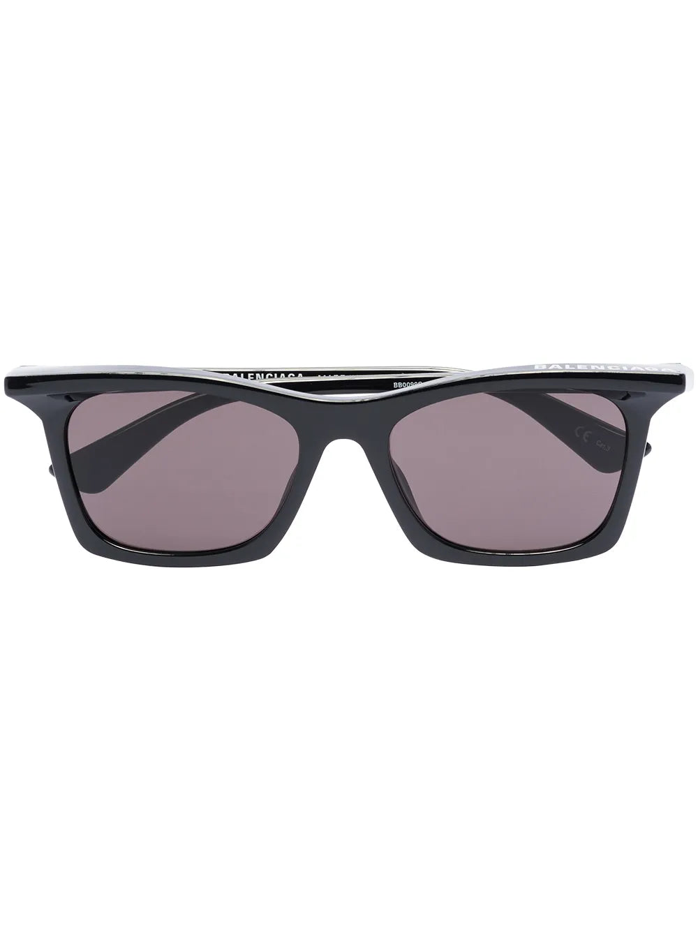 Rim rectangle-frame sunglasses