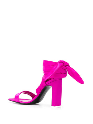 wraparound ankle tie sandals