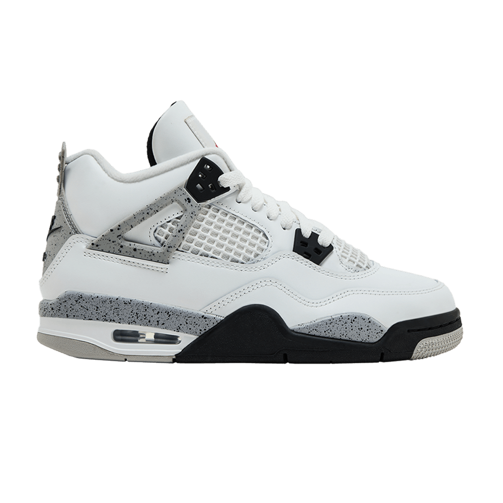 Air Jordan 4 Retro OG GS White Cement 2025