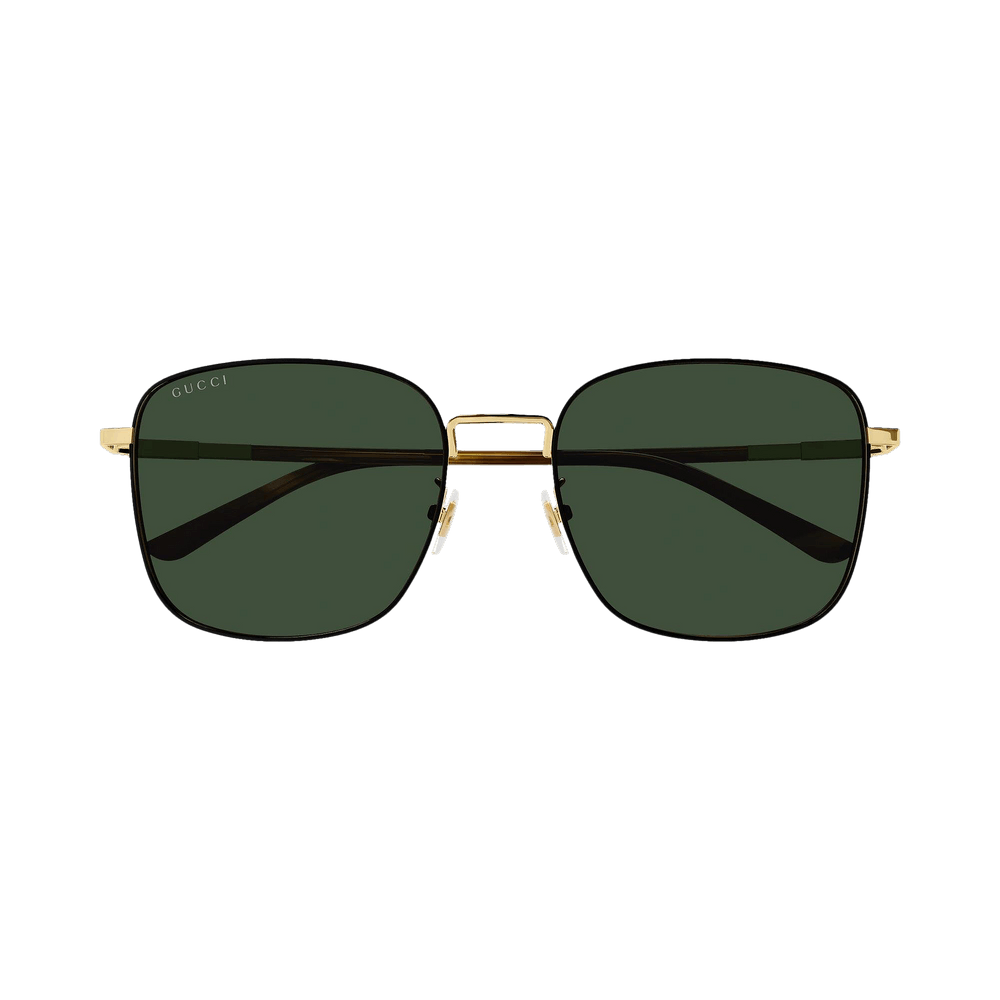 Gucci Aviator Sunglasses Gold/Havana/Green