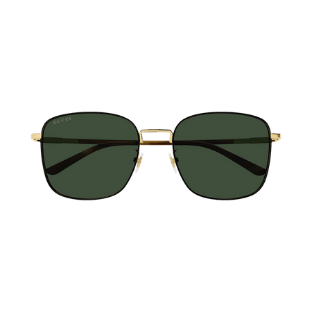 Gucci Aviator Sunglasses Gold/Havana/Green
