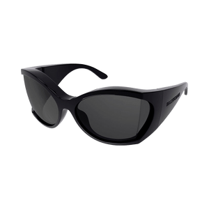 Balenciaga Shield Sunglasses Black/Grey