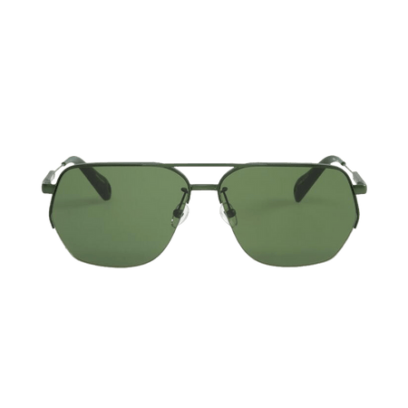 Jacquemus Aviator Sunglasses Green