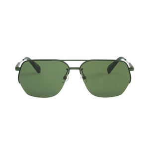Jacquemus Aviator Sunglasses Green