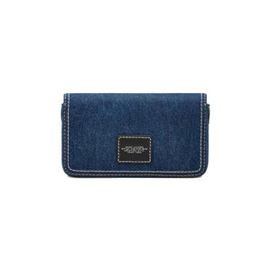 Marc Jacobs Mini Denim Chain Items SLG Bag Dark Wash