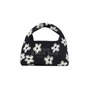 Marc Jacobs Mini Daisy Leather Sack Bag Black/White