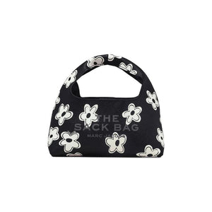 Marc Jacobs Mini Daisy Leather Sack Bag Black/White