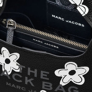 Marc Jacobs Mini Daisy Leather Sack Bag Black/White