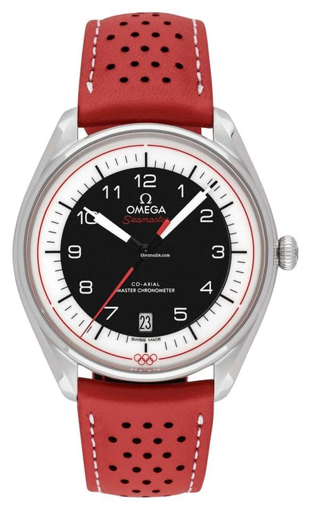 Omega Olympic Official Timekeeper Red Dial 522.32.40.20.01.004 LIMITED EDITION 39.5 mm