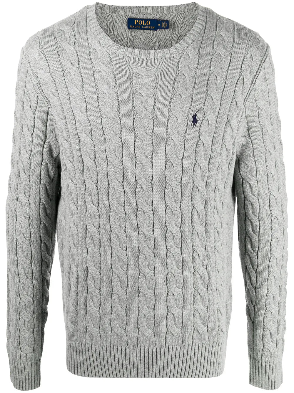 cable knit knitted sweatshirt