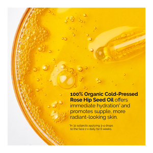 100% Organic Cold-Pressed Rose Hip Seed Oil