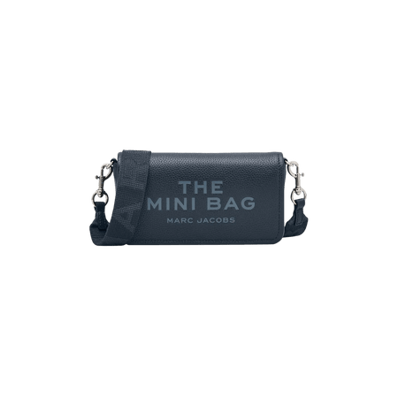 Marc Jacobs Leather Mini Bag Blue Sea