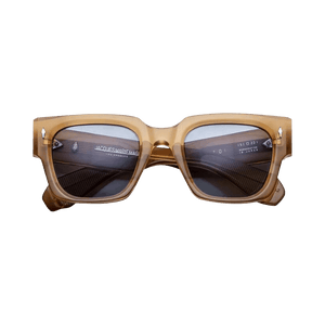 Jacques Marie Mage Enzo Saffron Sunglasses Brown/Blue