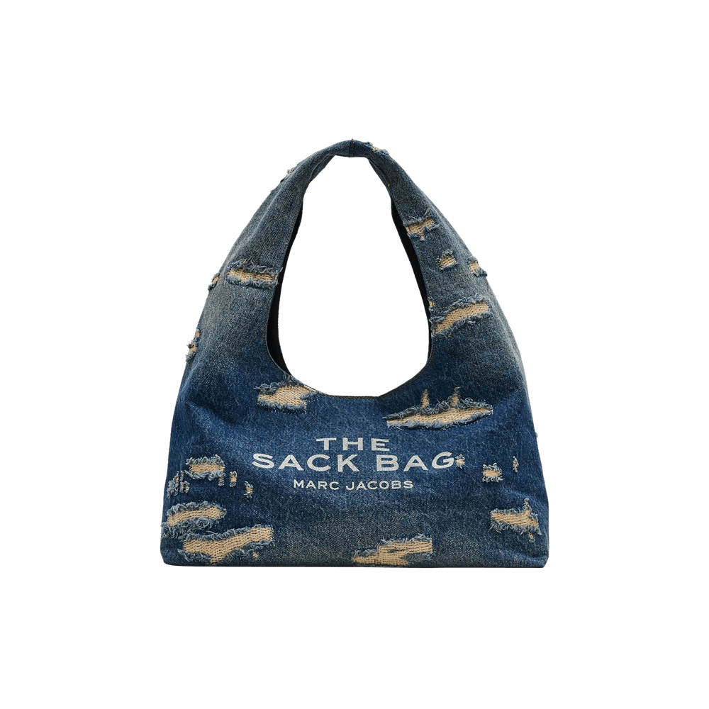 Marc Jacobs Denim Sack Bag Punk Indigo