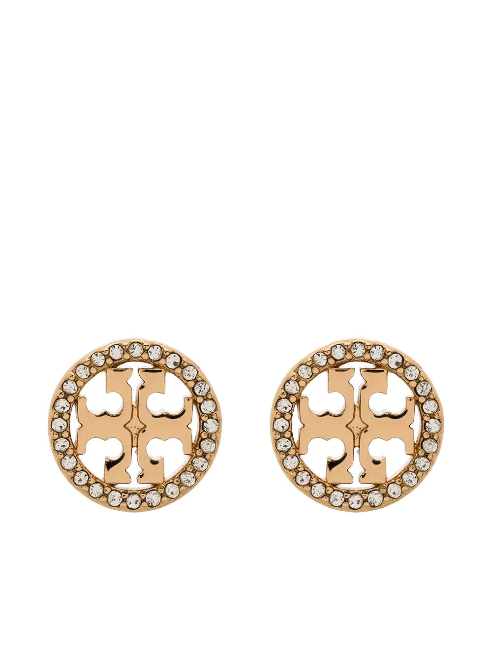 Miller pavé stud earrings