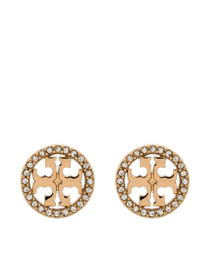 Miller pavé stud earrings