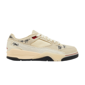 Air Jordan Who Decides War x Wmns Jordan Flight Court 'The World Is Your Court - Crèpe'