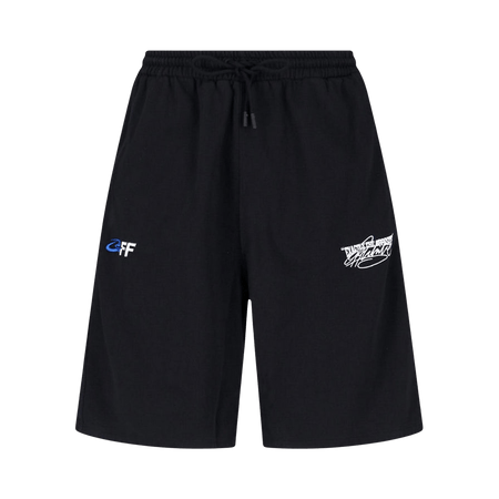 Off-White Exactly The Opposite Arrow Skate Sweatshorts Black