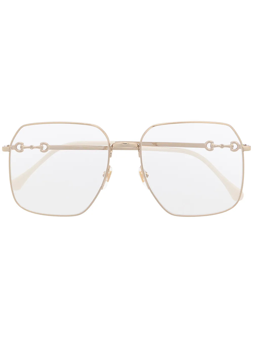 square-frame oversized glasses