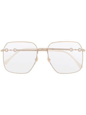 square-frame oversized glasses