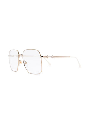 square-frame oversized glasses