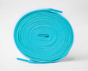 Flat Sneaker Laces- Mint Jordan laces AJ1 Laces Kicks Machine